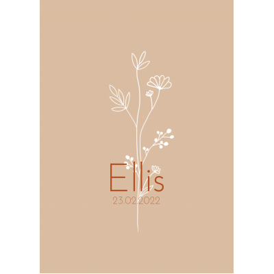 Geboortekaartje Ellis Geboortekaartje Ellis